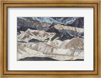 Framed California Twenty Mule Team Canyon, Death Valley National Park