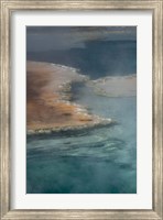 Framed Doublet Pool detail, Yellowstone National Park