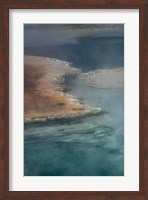 Framed Doublet Pool detail, Yellowstone National Park