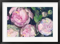 Framed Evening Peonies II