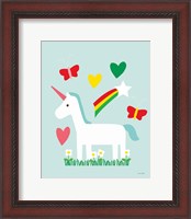 Framed Unicorn Fun II