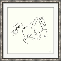 Framed Line Horse V