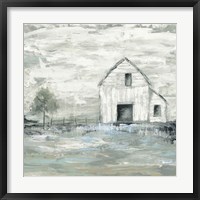 Framed Iowa Barn II