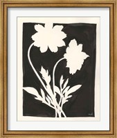 Framed Joyful Spring I Black