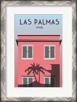 Framed Las Palmas