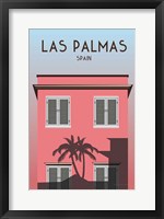 Framed Las Palmas