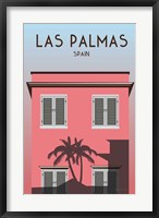 Framed Las Palmas