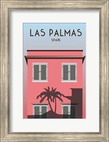 Framed Las Palmas