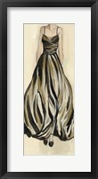 Framed Evening Gown III Crop