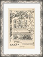 Framed English Renaissance XIII
