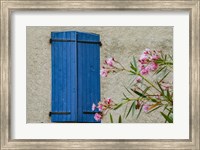 Framed Window Of Manosque Home In Provence