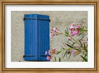 Framed Window Of Manosque Home In Provence