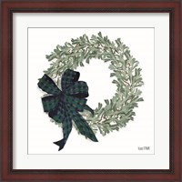 Framed Mistletoe Wreath