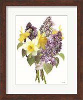 Framed Lilacs and Daffodils