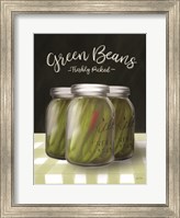 Framed Farm Fresh Green Beans