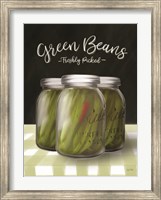 Framed Farm Fresh Green Beans