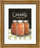 Framed Farm Fresh Carrots