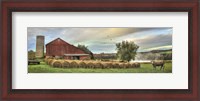Framed Hay Harvest