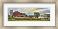 Framed Hay Harvest