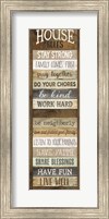 Framed House Rules