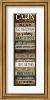 Framed Cabin Rules