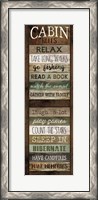 Framed Cabin Rules