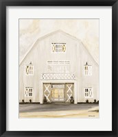 Framed Wedding Barn