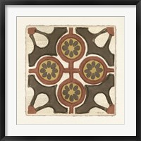 Framed Moroccan Tile Pattern II