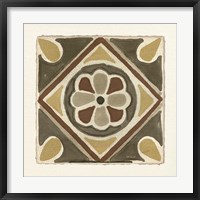 Moroccan Tile Pattern VII Framed Print