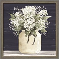 Framed White Flowers II