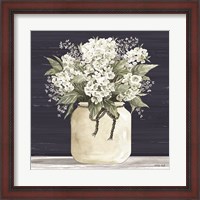 Framed White Flowers II