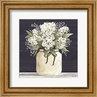 Framed White Flowers II