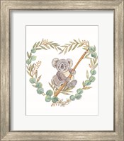Framed Koala Love