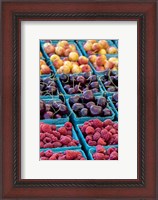 Framed Cherries and Berries