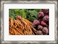 Framed Carrots and Beets