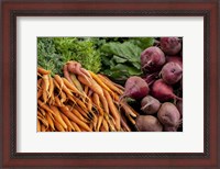 Framed Carrots and Beets