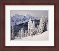 Framed Cariboo Mountains
