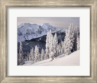 Framed Cariboo Mountains