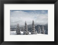 Framed North Cascades in Winter II