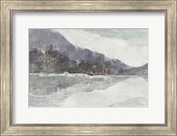 Framed Winter Landscape Neutral Crop
