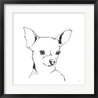 Framed Line Dog Chihuahua