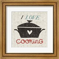 Framed I Love Cooking