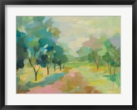 Framed Sunrise Forest