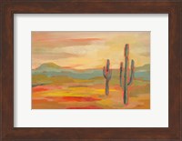 Framed Desert Saguaro