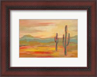 Framed Desert Saguaro