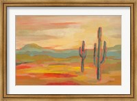 Framed Desert Saguaro