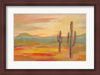 Framed Desert Saguaro