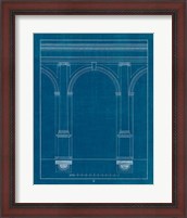 Framed Architectural Columns IV Blueprint