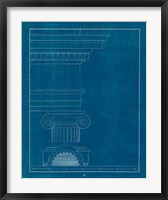 Framed Architectural Columns I Blueprint