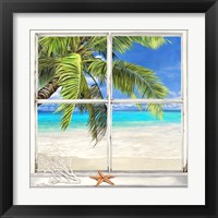 Framed 'Horizon Tropical l' border=